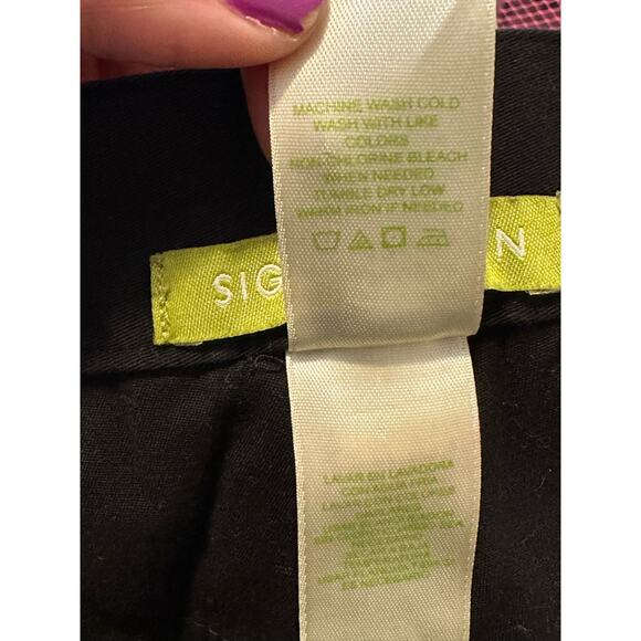 Sigrid Olsen black straight leg casual pants size 12 - Picture 4 of 12